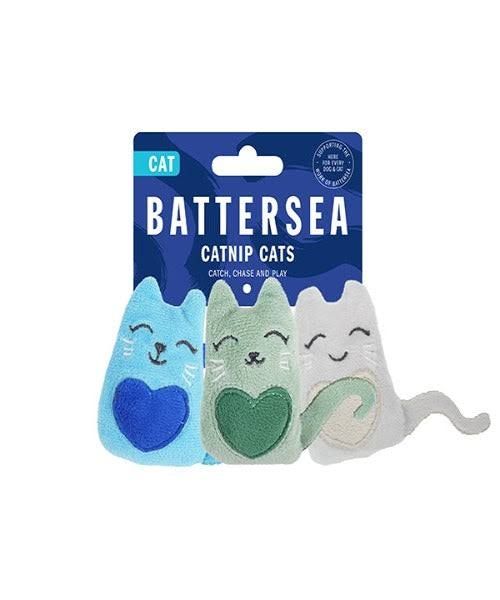 BATTERSEA CATNIP CATS 3'S