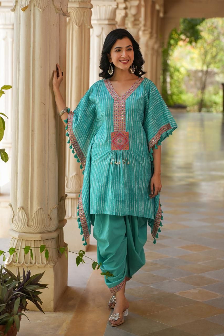 Kaftan Cotton Suit