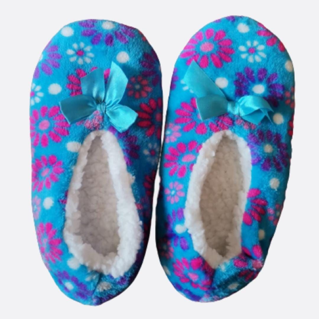 Ladies Fluffy Indoor Slippers