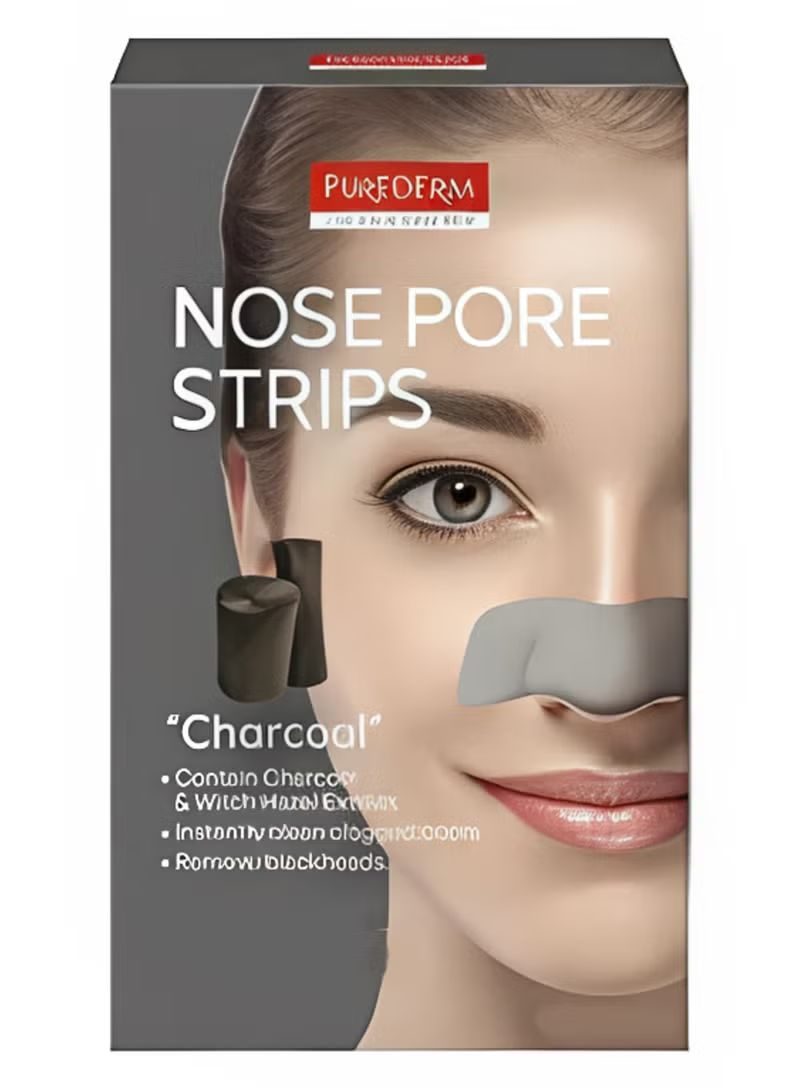 Nose Pore Strips – Charcoal – 6 Strips