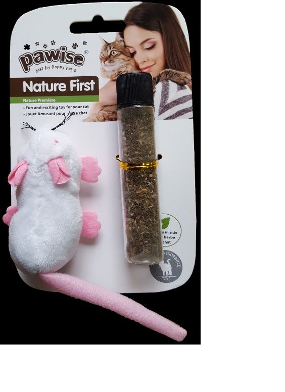 CAT TOY WITH CATNIP REFILL