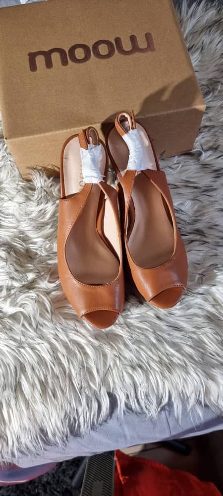Talon Posé Marron