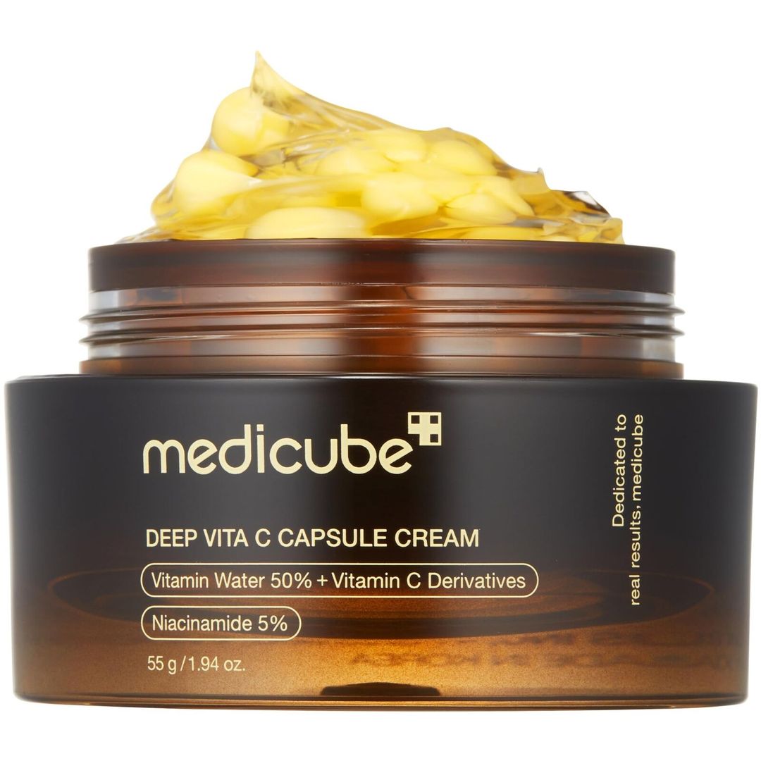 medicube Deep Vitamin C Golden Capsule Face Moisturizer - Liposome Capsule