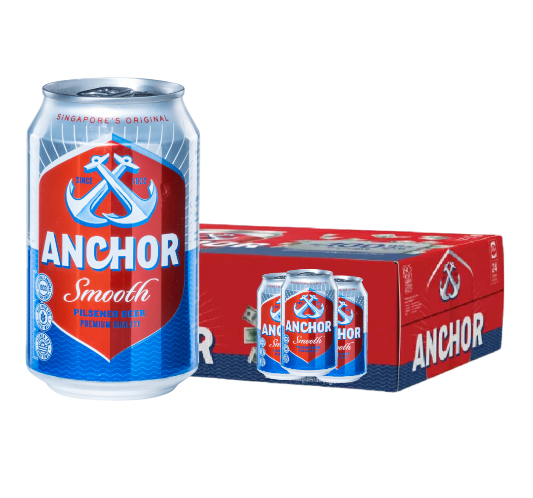 Anchor មានរង្វាន់ (កំប៉ុង) 330ml x 24Can