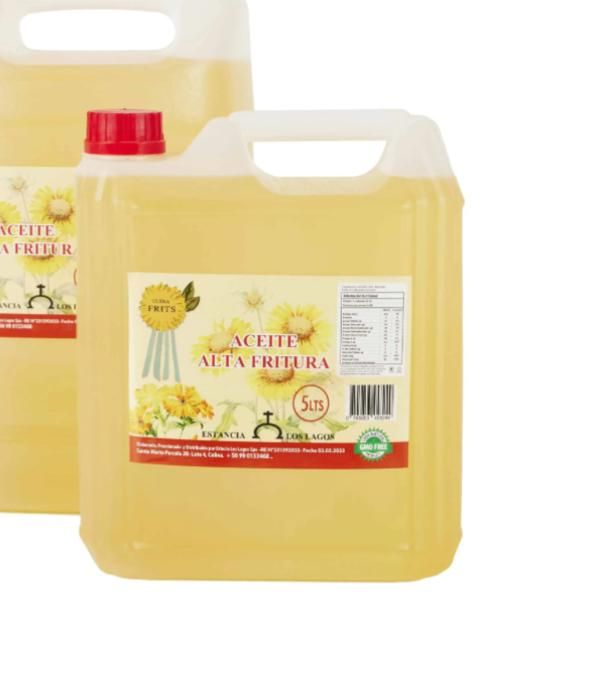 Aceite Alta Fritura 5 Lt., Estancia Los Lagos