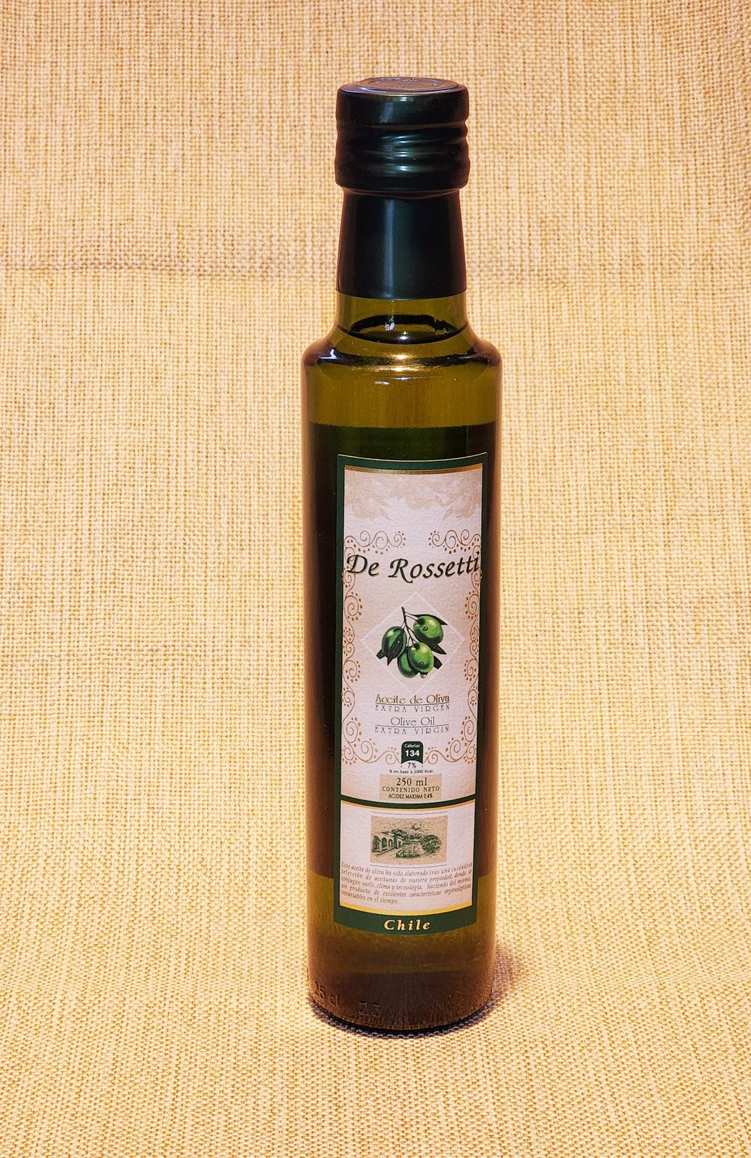 Aceite Oliva 250 Cc. x caja, Rossetti