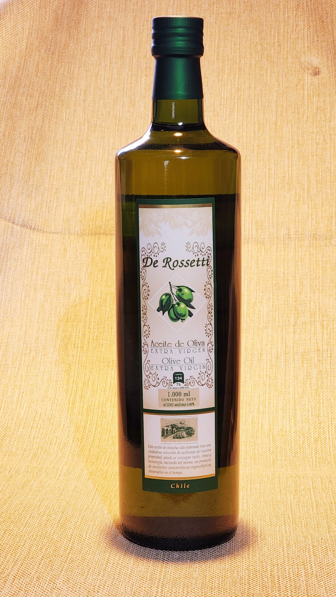 Aceite Oliva 1 Lt. x caja, Rossetti