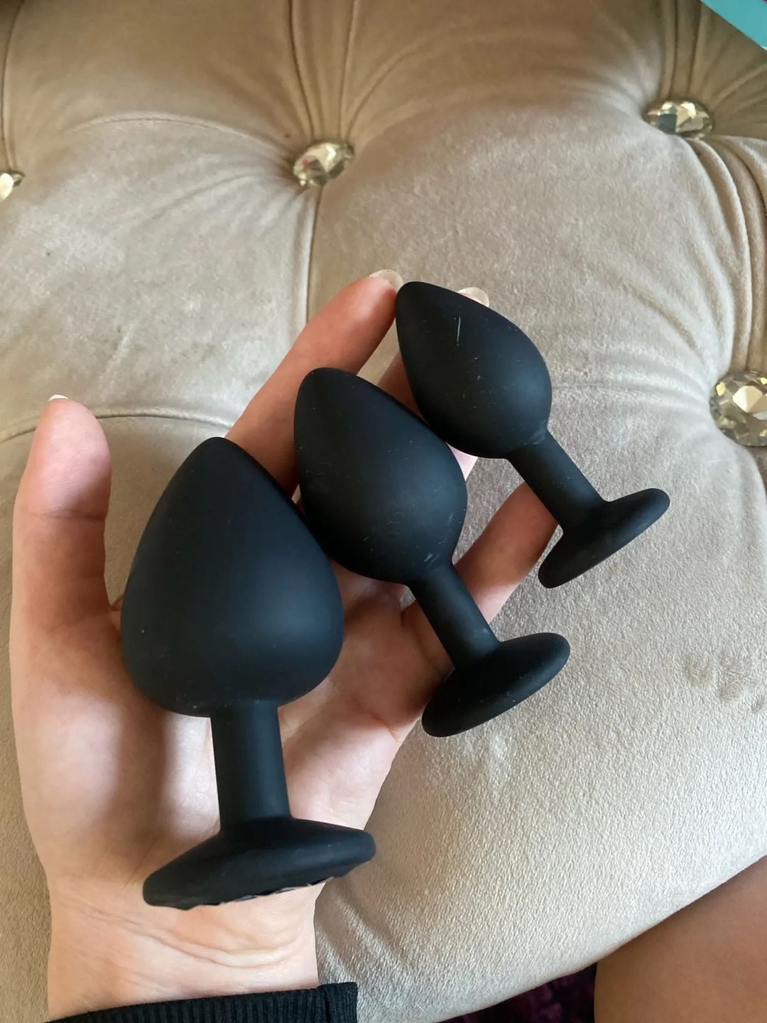 Silicone Anal Plug - M Size