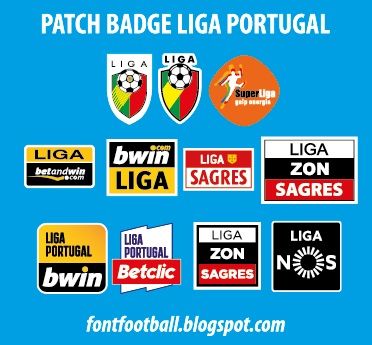 Patch Badge Liga Portugal Vector