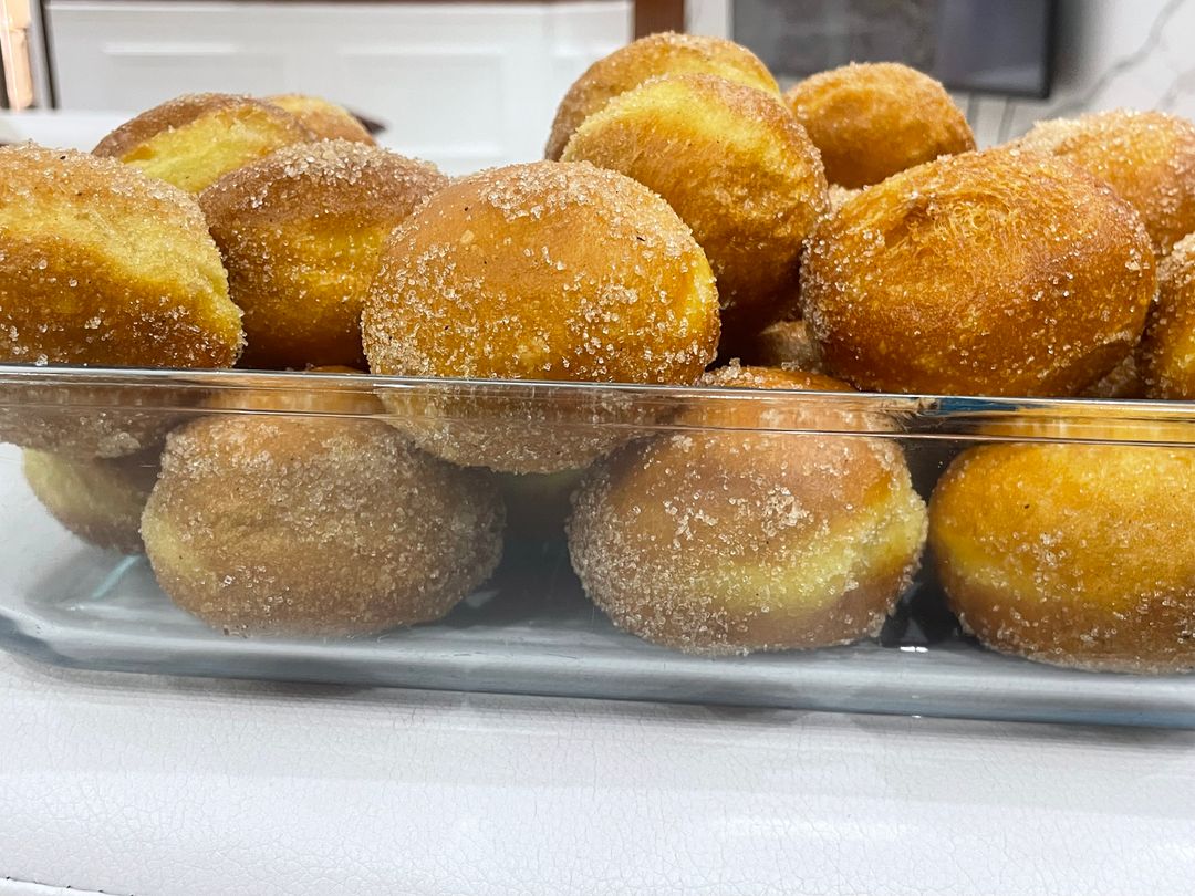 Mini bolas de Berlim 