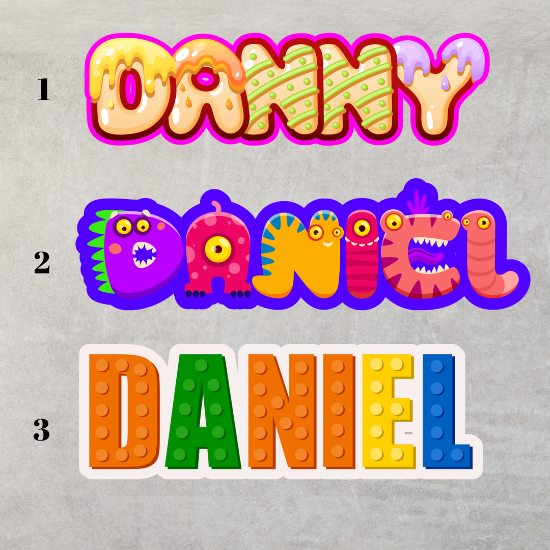 Name Cutout STYLE 2