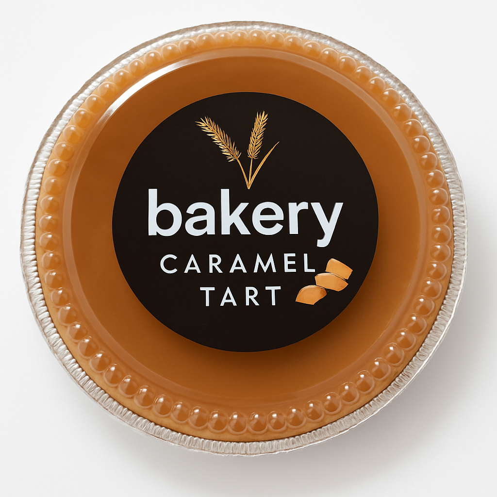 Caramel Tart in foil / Caramel Tart in foil