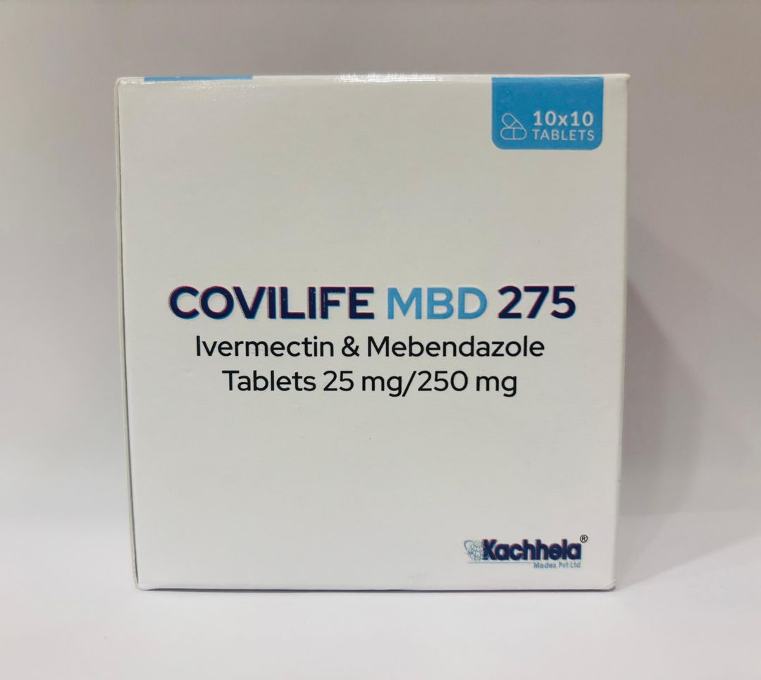 Ivermectin & Mebendazole Tablet 25mg/250mg