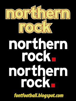 Sponsor Newcastle United Northern Rock Vector