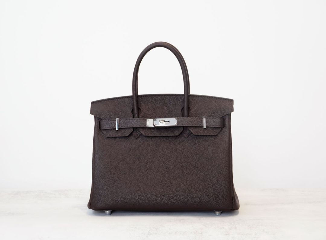 [PREORDER] B25 - Ebony / Brown [Togo Leather]