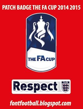 Patch Badge The FA Cup 2014 2015 Vector