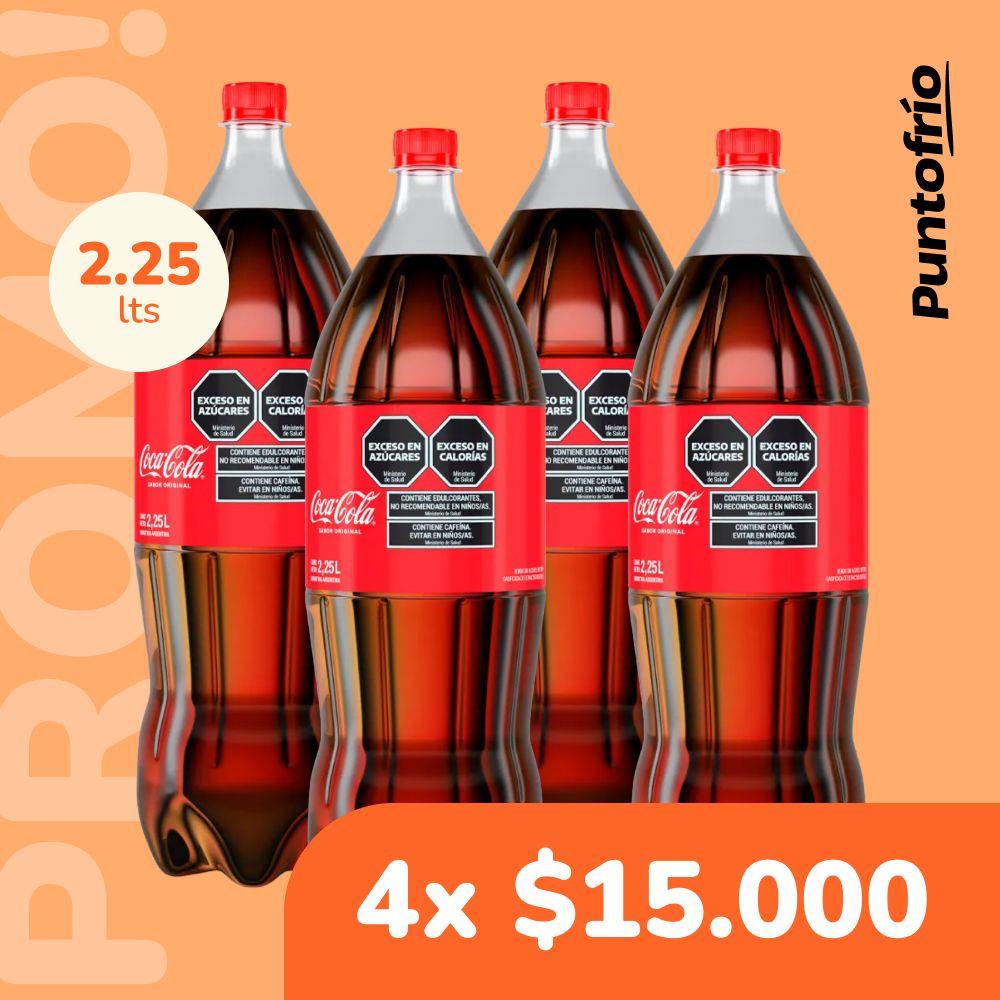 X4 CocaCola 2lts