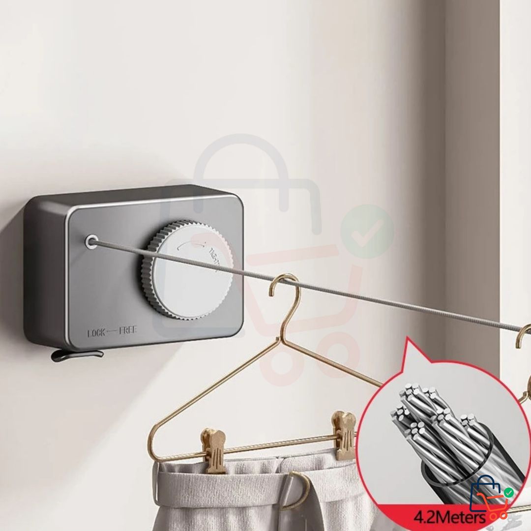 Laundry Retractable Drying Rack