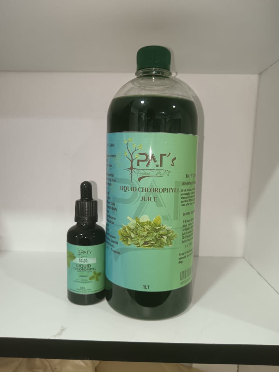 Chlorophyll Drops(59ml) & Juice (1ltr)