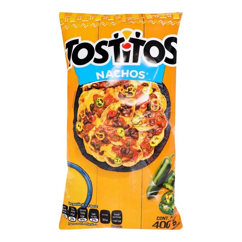 Tostitos Nachos Sabritas 400 Gr.