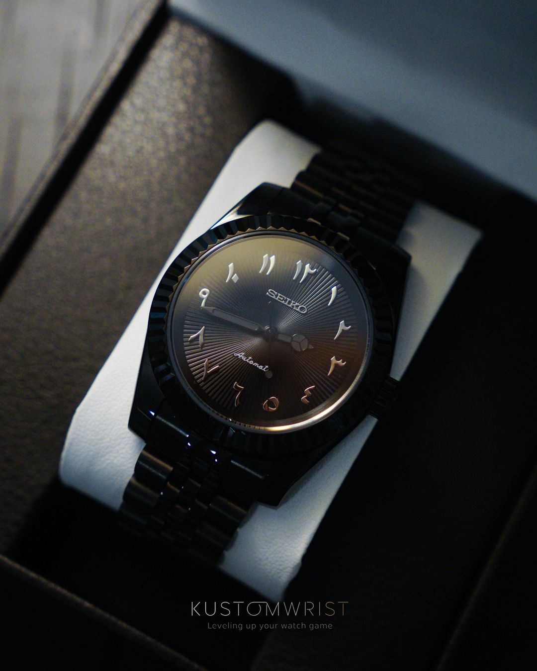 Seiko Arabic Datejust 39MM 🏷️