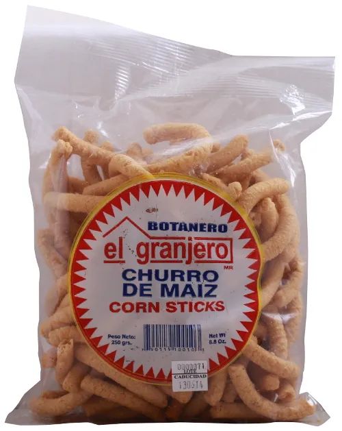 Churros De Maiz Del Granjero 250.0 Gr.