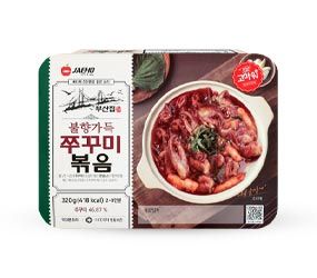 부산집 불향가득 쭈꾸미 볶음  SMOKED SPICY STIR-FRIED BABY OCTOPUS 320G