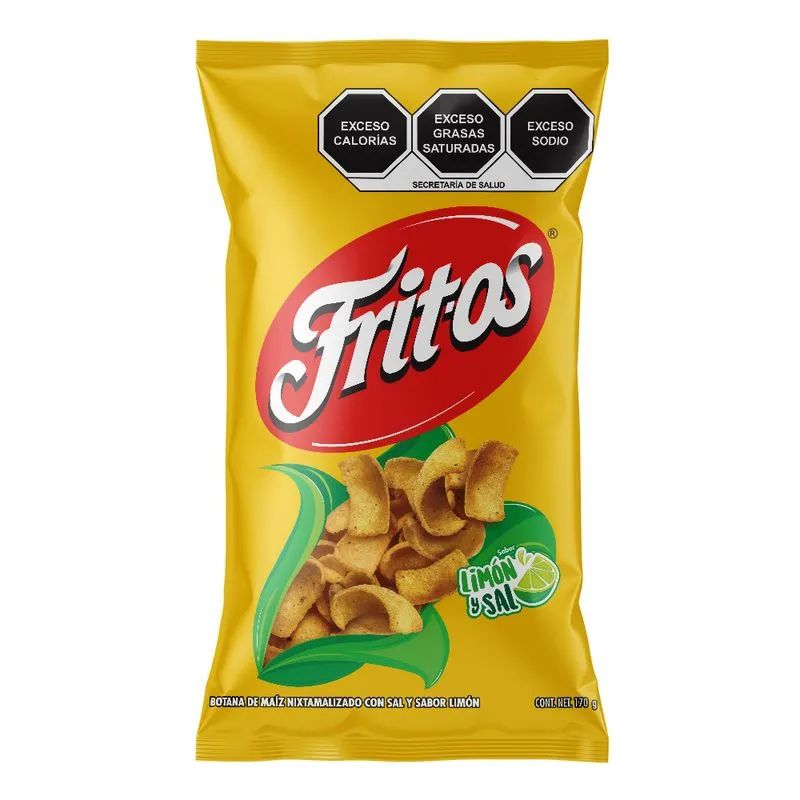Fritos Sal y Limon Sabritas 170 - Ml