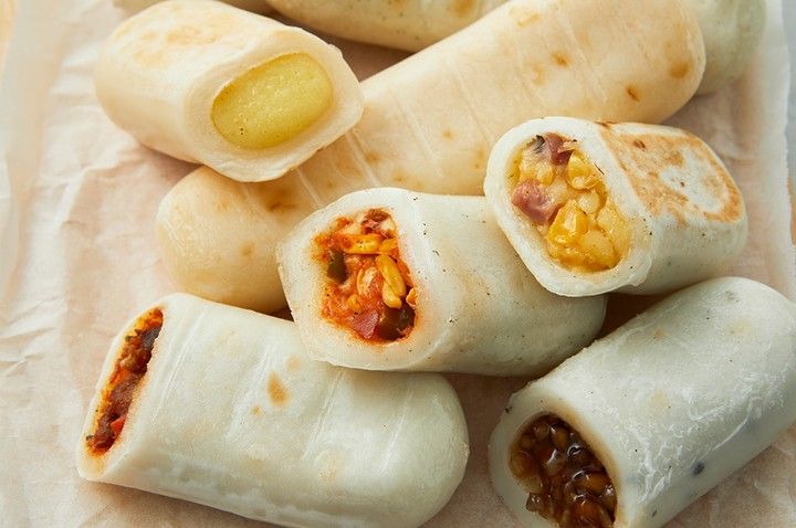 서울마님 4종 떡구이  Grilled Rice Cakes – 4 Flavors