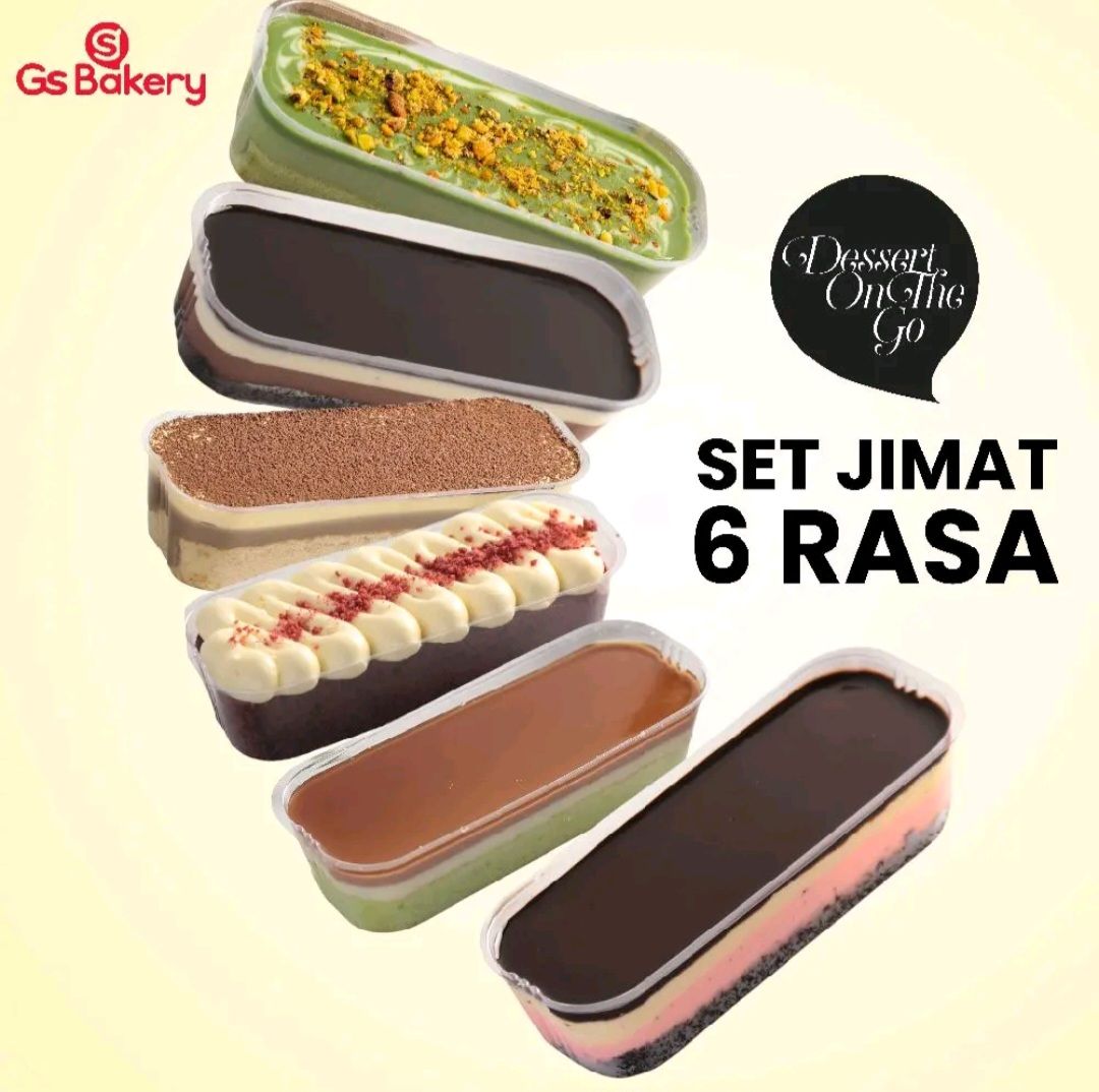 Set Of 6 Dessert On The Go (A)