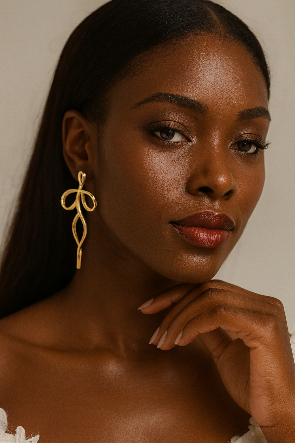 Golden bow