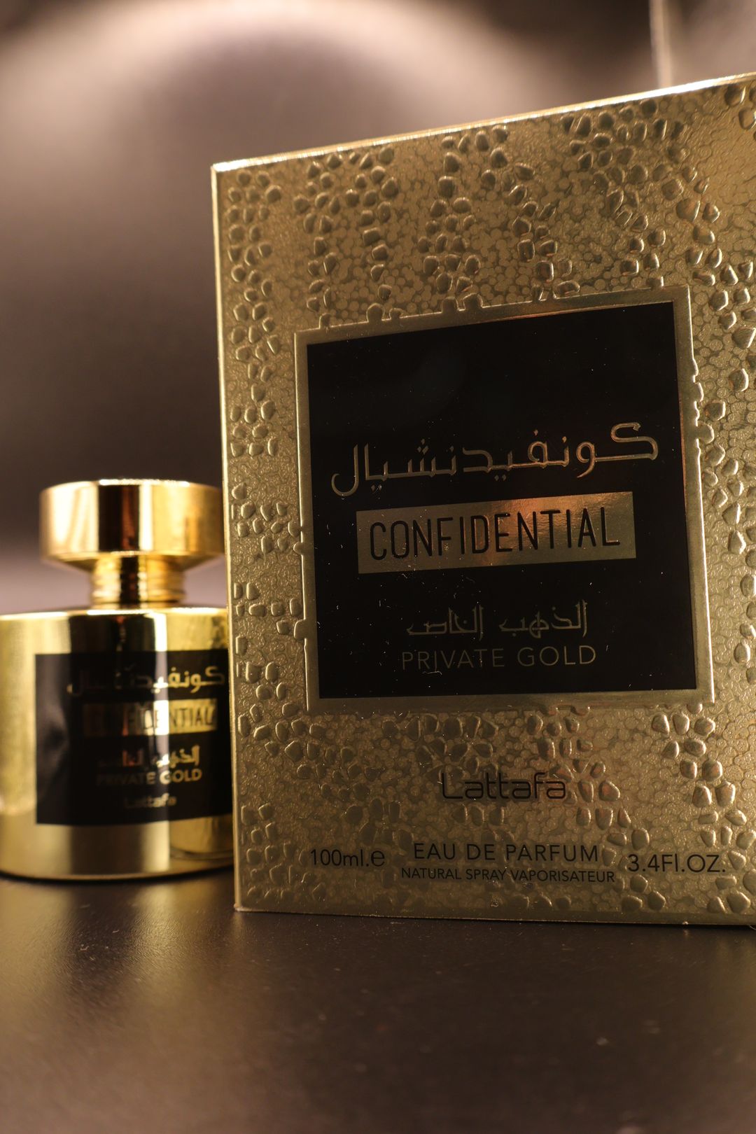 Lattafa Confidential Private Gold