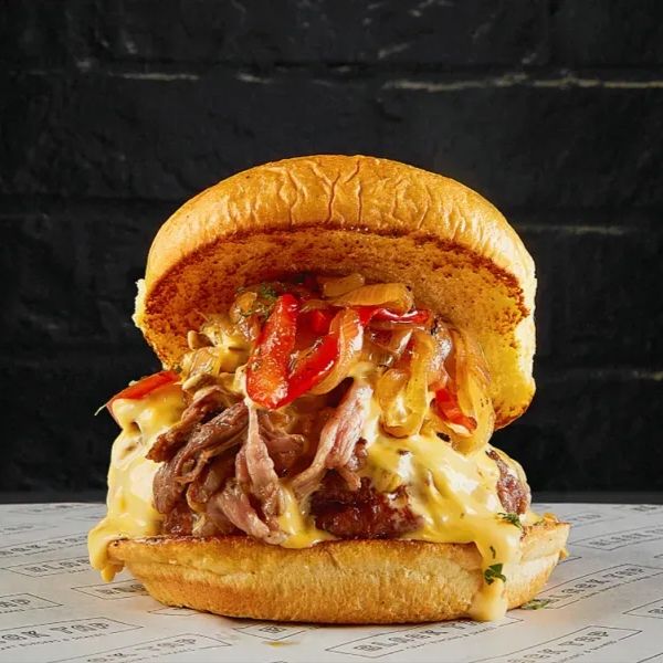 The Philly Cheese Steak Burger 