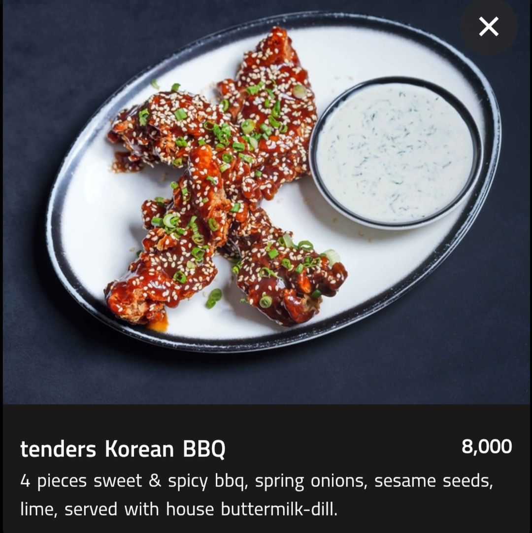 Tenders Korean BBQ 