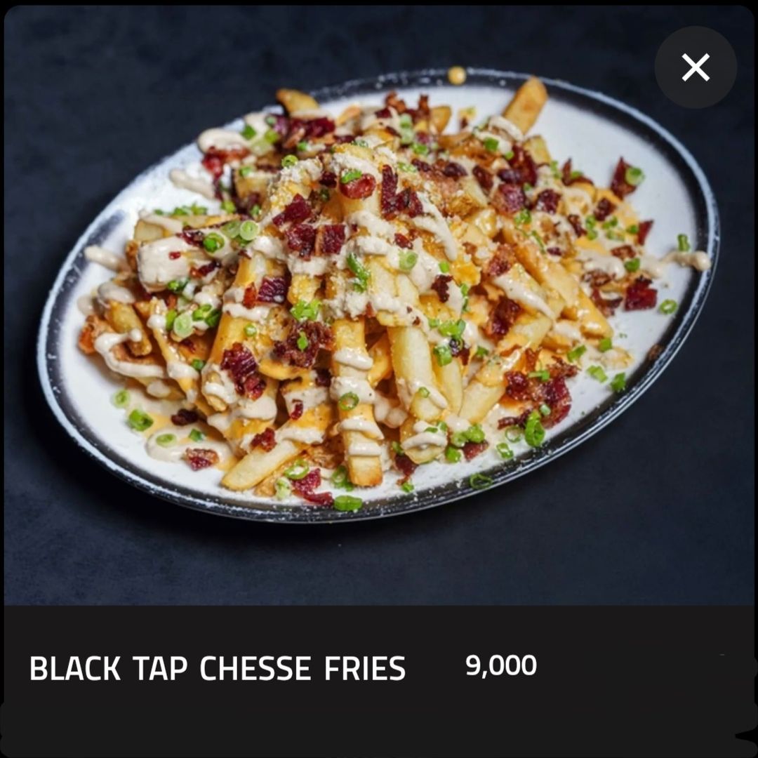 Black Tap Cheese Fries