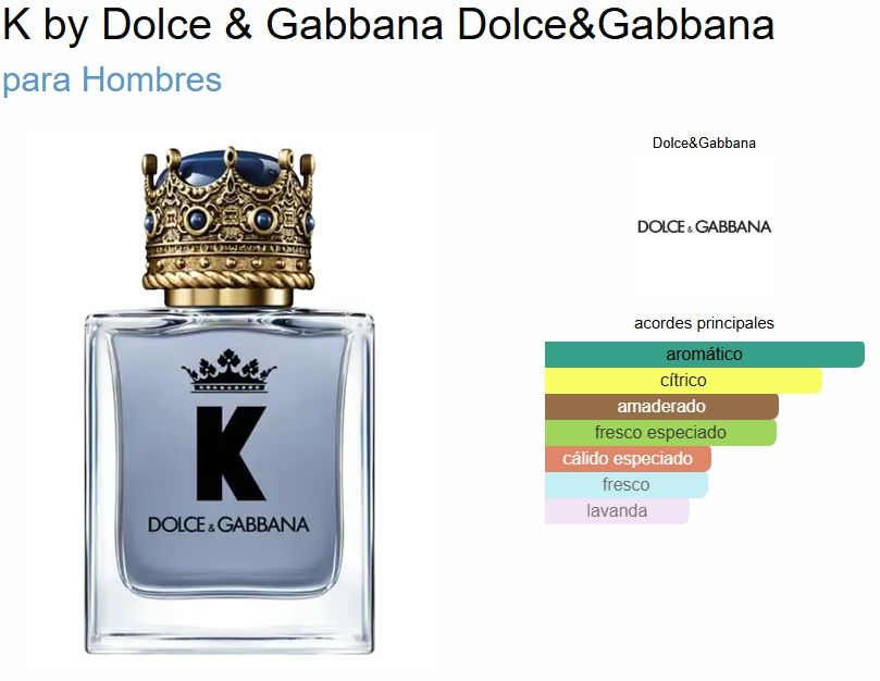 DOLCE & GABANNA  KING EDT 