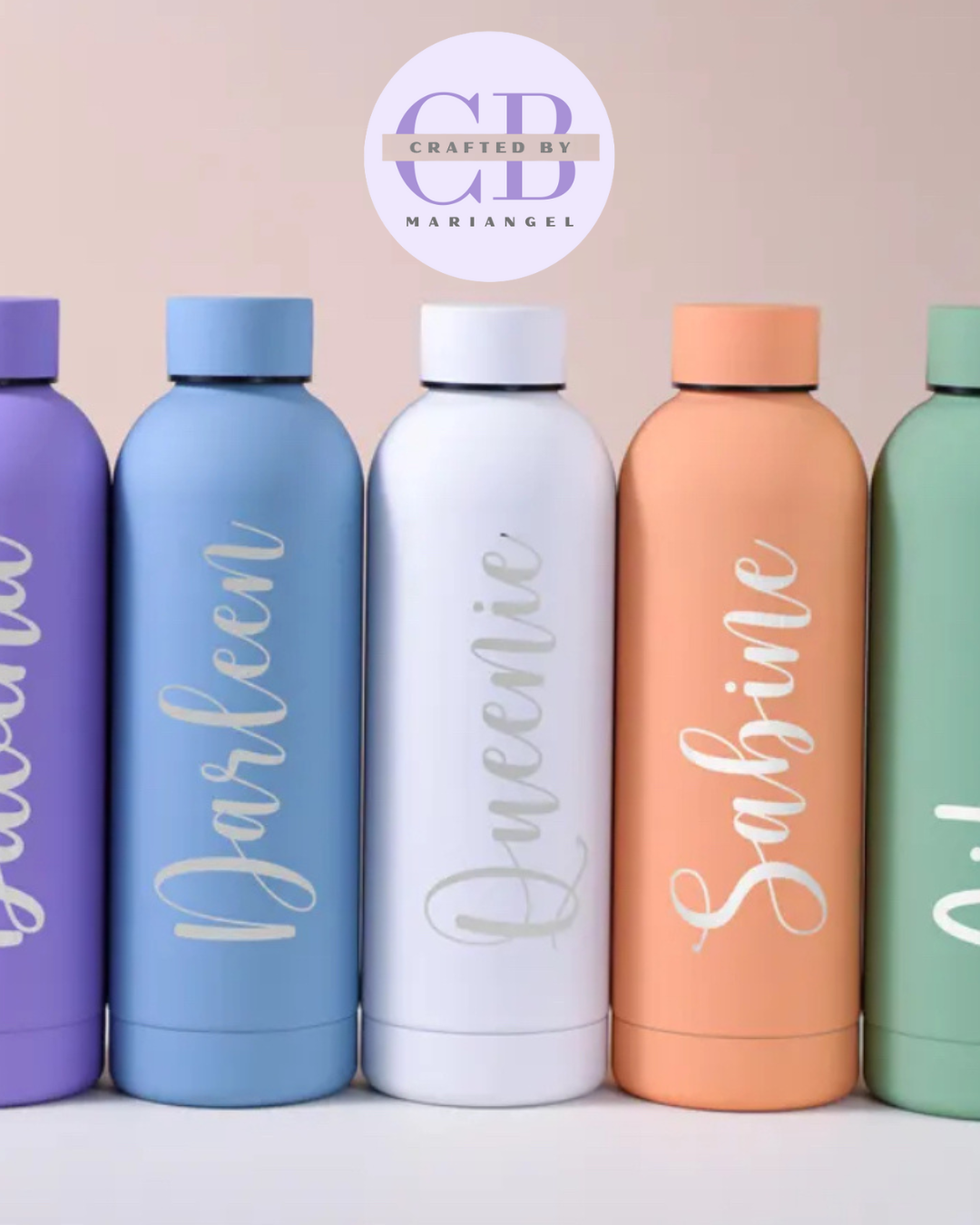 Matte Bottle Shaped Tumblers