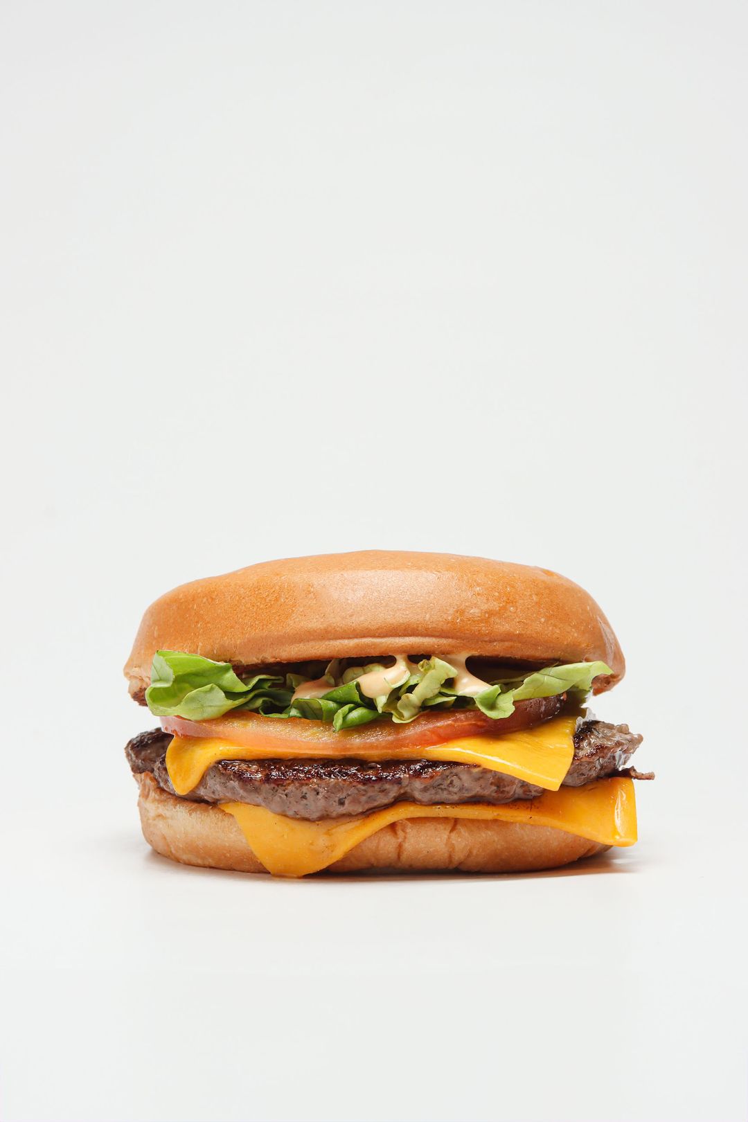 Hamburguesa americana simple 