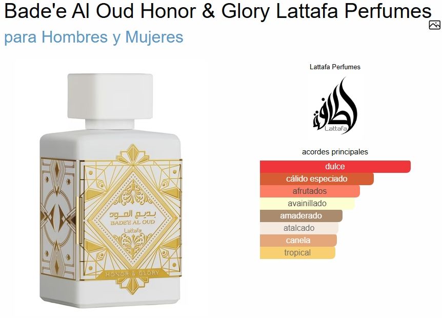 LATTAFA BADEE AL OUD HONOR & GLORY