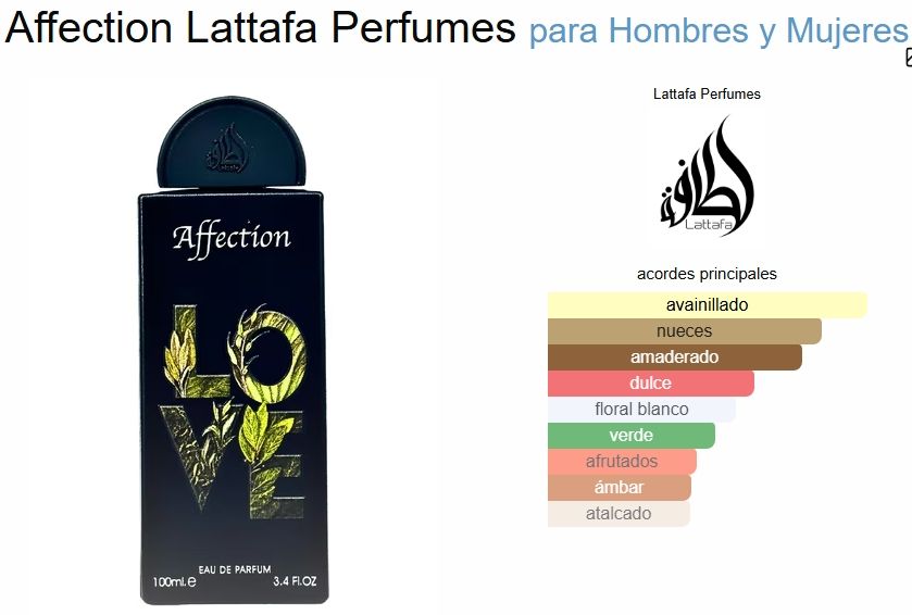 LATTAFA AFFECTION LOVE