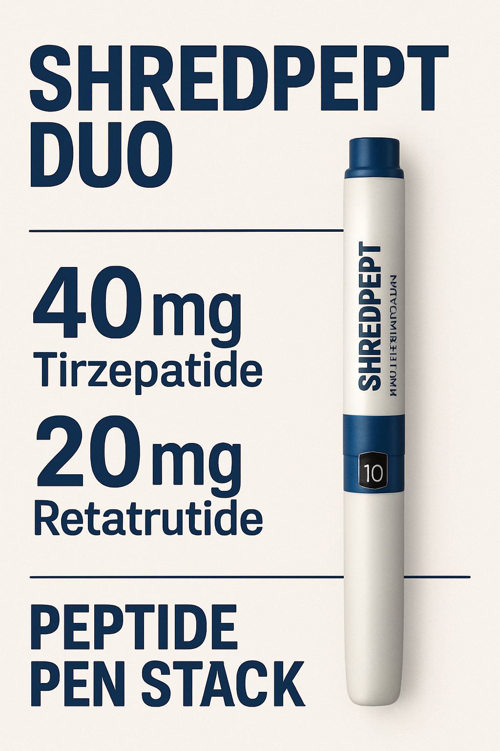 ShredPept Duo (Disposable Pen)