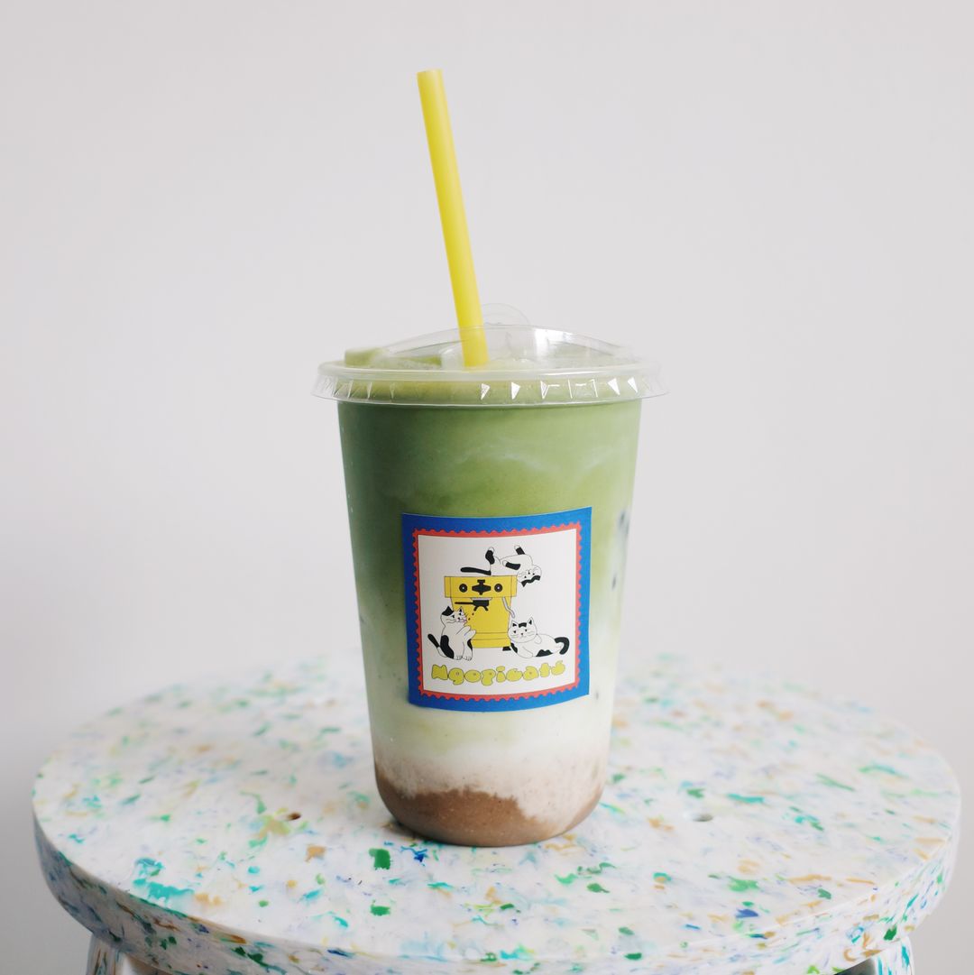 Caramelised Banana Matcha