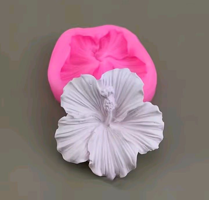 Molde Flor Hibisco