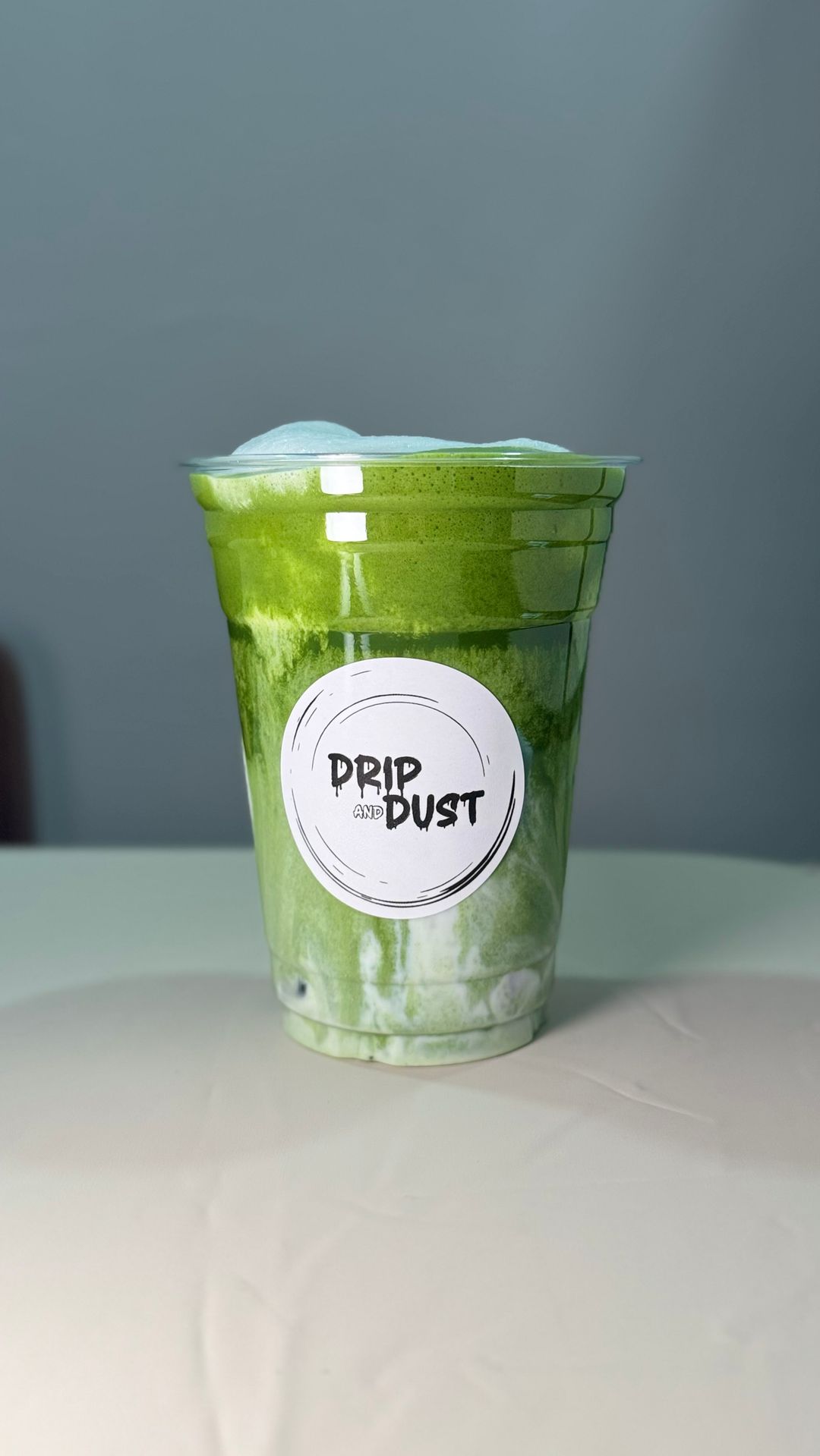 Cheese Matcha Latte