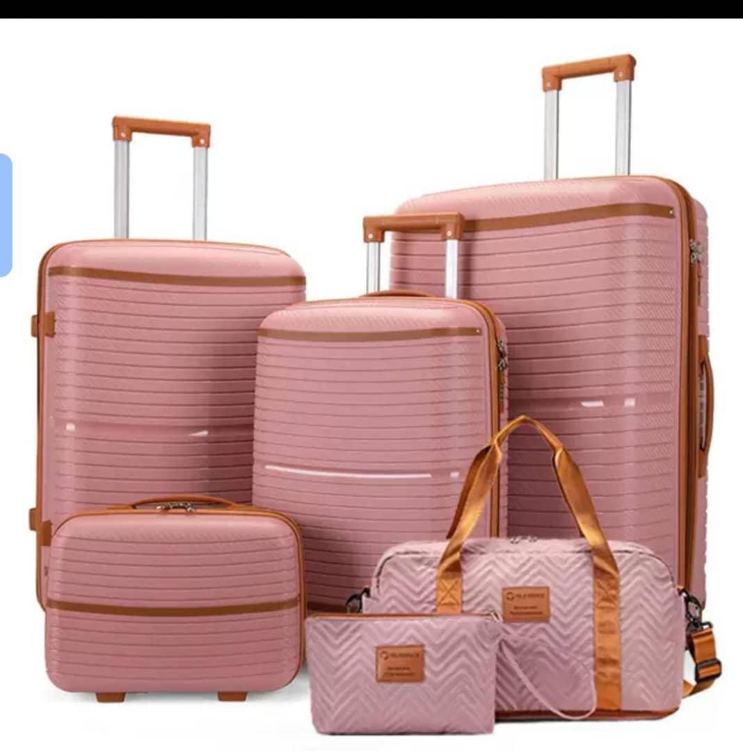 6 pcs traveling bag 🎒 set 