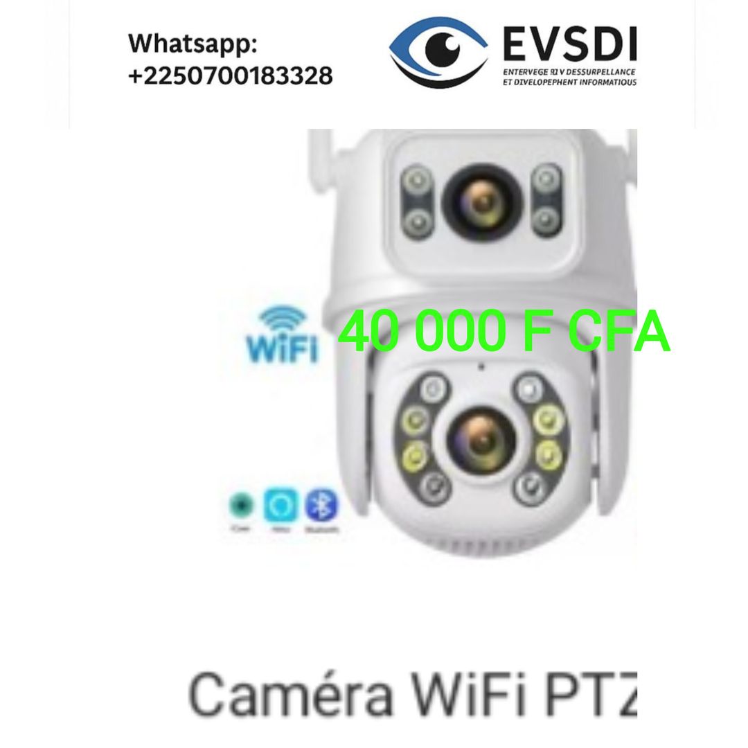 CAMERA DOUBLE OBJECTIFS WIFI
