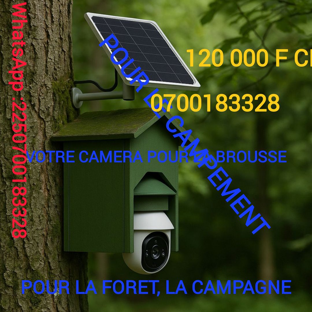 CAMERA POUR LA BROUSE ET CAMPAGNE