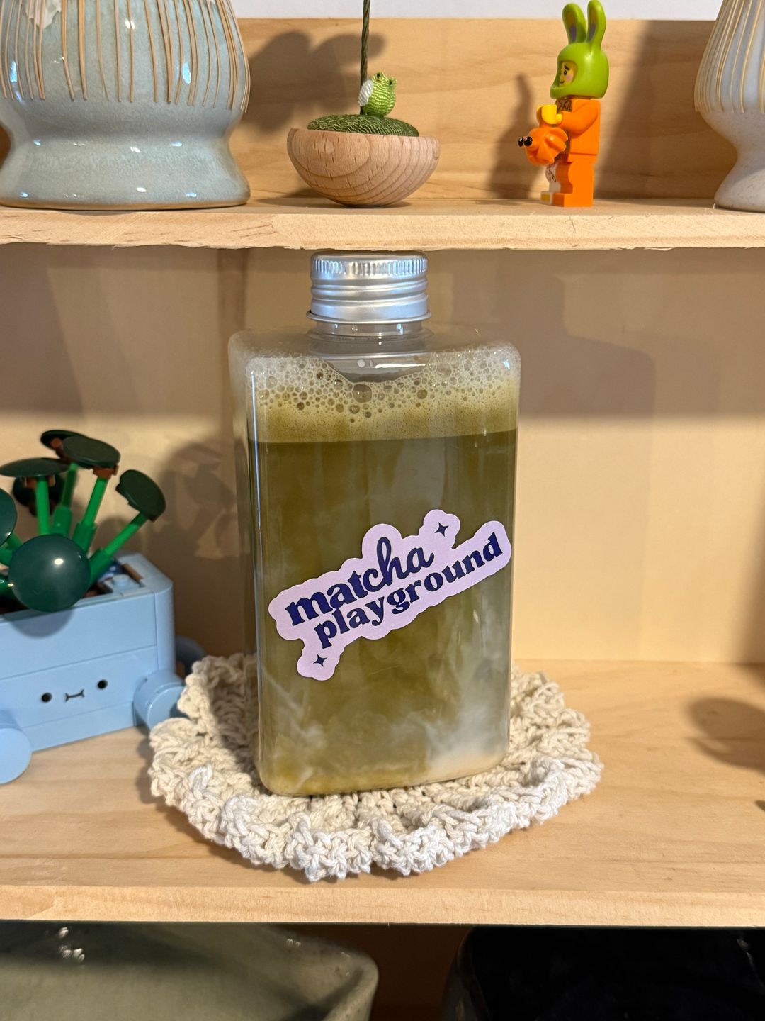 Bottled Hojicha Latte