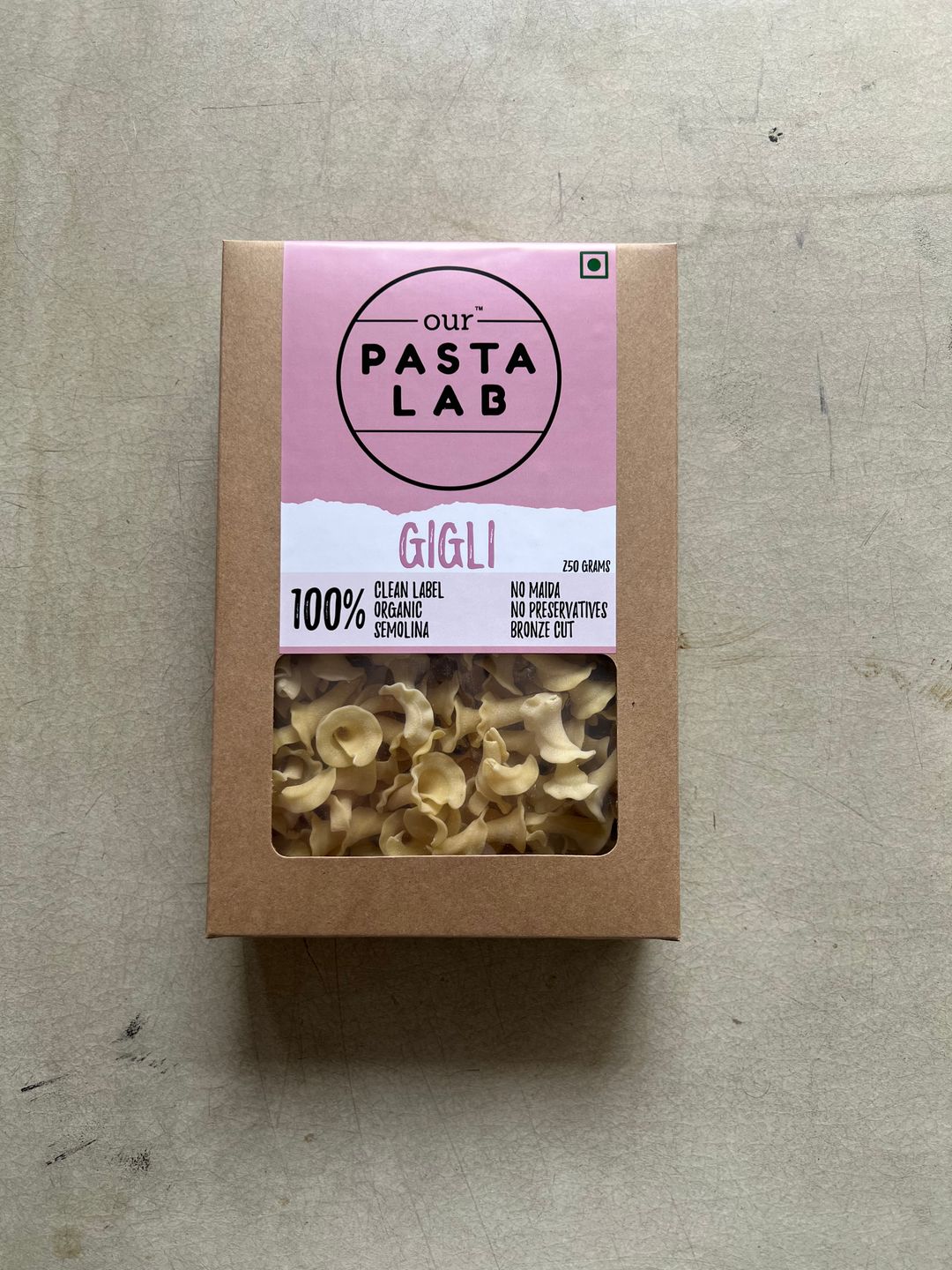 Eggfree Semolina Gigli