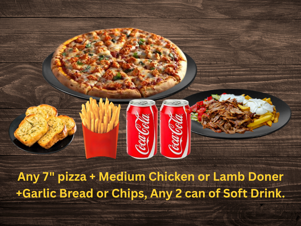 Pizza & Doner Crave Treat! 🍕